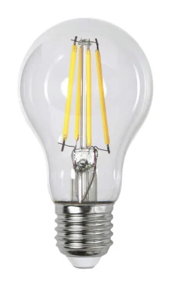 E27 Normal Dimbar 8W 4000K 890lm Klar LED-Lampa