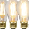 E27 Normal 3-Steg Dimbar Minne SoftGlow 6.5W 2100K 700lm LED-Lampa