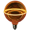E27 O-LED GOLD Horizontal Glob125 1800K