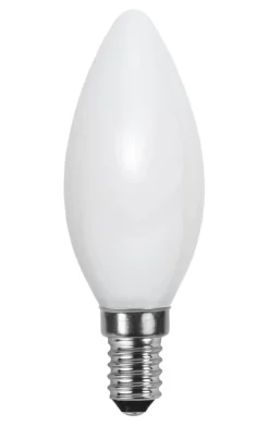 E14 Opal RA90 Kronljus 3W 2700K 250lm LED-Lampa