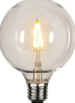 E27 PC Cover Glob95 1W 2200k 90lm LED-Lampa