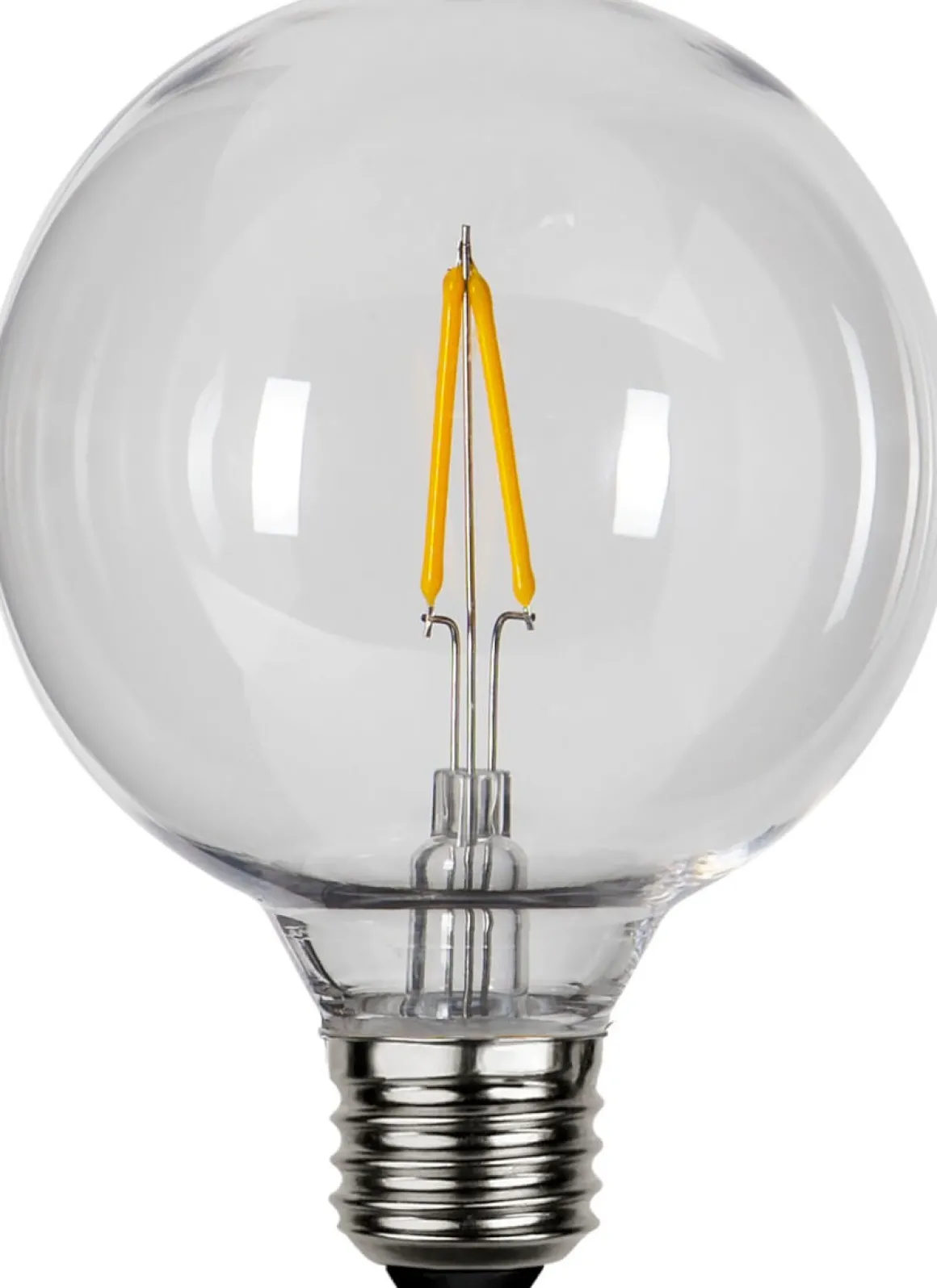 E27 PC Cover Glob95 1W 2200k 90lm LED-Lampa