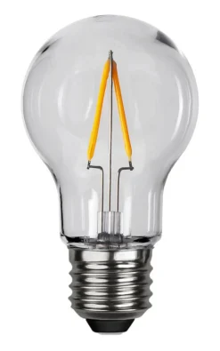 E27 PC Cover Klot 1W 2200k 80lm LED-Lampa