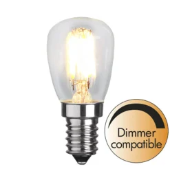 E14 Päron Dimbar 2.8W 2700K 250lm Klar LED-Lampa