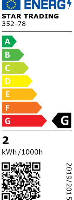 E14 Päron Dimbar 1.6W 2700K 110lm Klar LED-Lampa