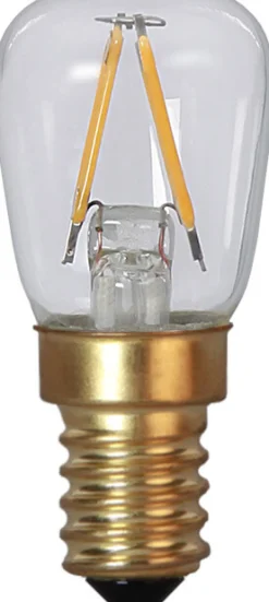E14 Päron SoftGlow 2-Pack 1.3W 2100K 90lm Klar LED-Lampa