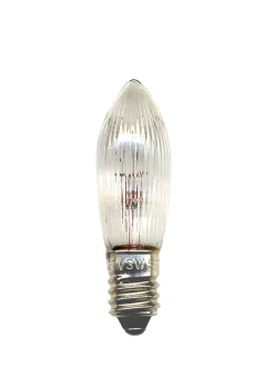 E10 Reservlampa 3-pack 23V Transparent