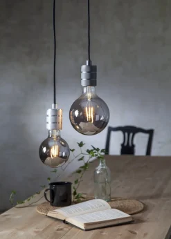 E27 Rökfärgad Glob125 1.8W 2100k 80lm LED-Lampa