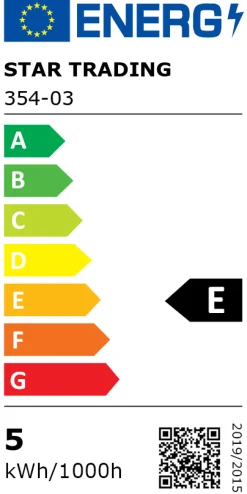 E14 Rörlampa Klar 4.2W 2700K 470lm LED-Lampa