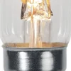 E14 Signallampa Klar 0.3W 3000K 30lm LED-Lampa