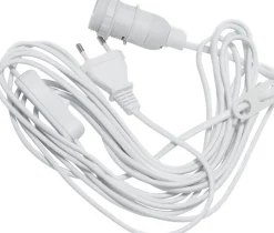 E14 Sladdställ Basic 5m Vit