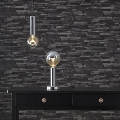 E27 Sladdställ Glans 3,5m Krom