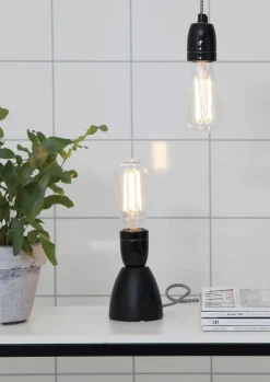 E27 Sladdställ Glaze 5m Svart/Vit