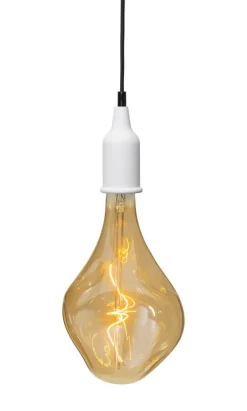 E27 Sladdställ JoJo Textil 6cm Vit