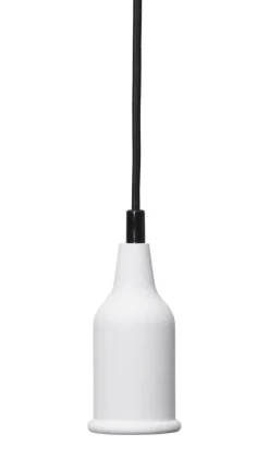 E27 Sladdställ JoJo Textil 6cm Vit