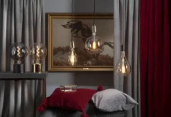 E27 Sladdställ Stil 3,5m Svart