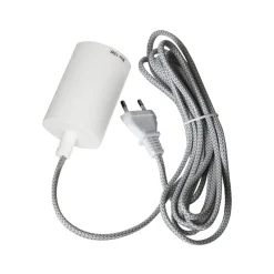 E27 SLIM Sladdställ 3,5m Vit