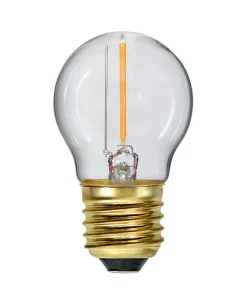 E27 SoftGlow Klot 0.8W 2100K 70lm LED-Lampa