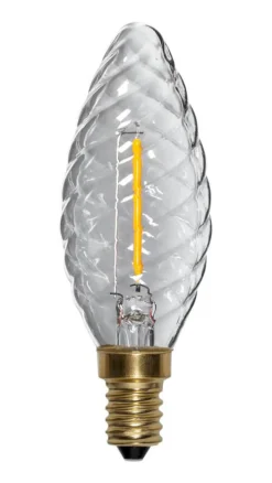 E14 SoftGlow Kronljus Twist 0.8W 2100K 70lm LED-Lampa
