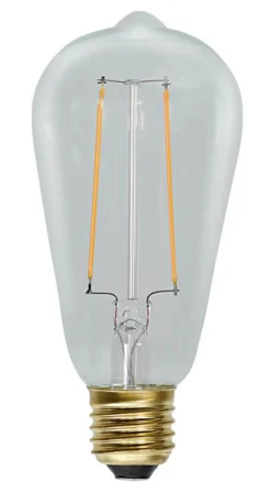 E27 SoftGlow Navigation 2.3W 2100K 230lm LED-Lampa