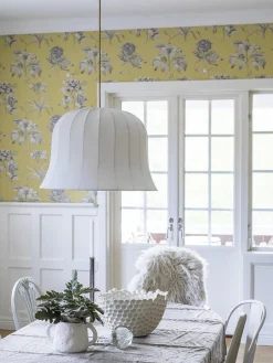 E27 Takupphäng 2,1m Textil Guldsladd