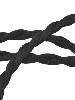 E27 Takupphäng 1,2m Tvinnad Svart sladd