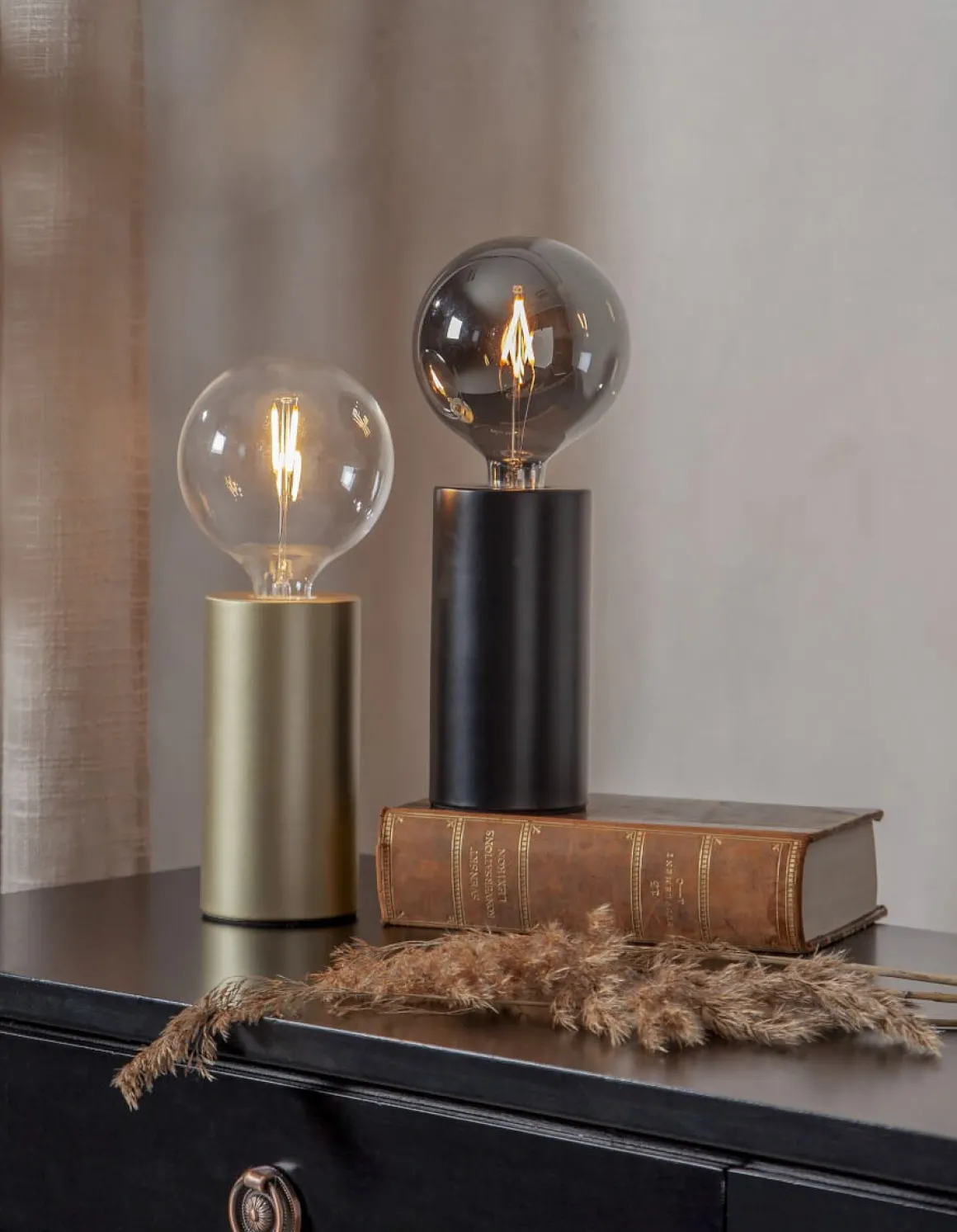 E27 TINY Lampfot 14cm Guld