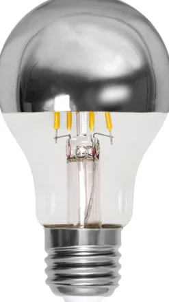 E27 Toppförseglad Normal 4,8W 2700K 400lm LED-Lampa