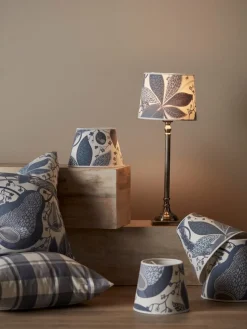 E27 Toppringskärm 22/9cm Frank Ljusblå