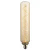 E27 TUBE NERO Gold Dimbar 4,9W 1800K 55lm LED-Lampa