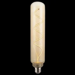 E27 TUBE NERO Gold Dimbar 4,9W 1800K 55lm LED-Lampa