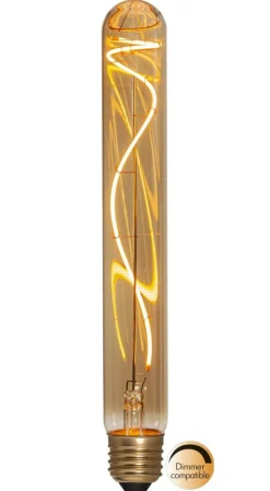 E27 Tubural Dimbar SoftGlow Amber 4W 1800K 200lm LED-Lampa