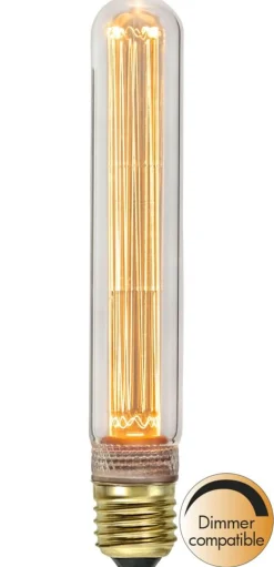 E27 Tubural Dimbar 2.3W 1800K 70lm Klar LED-Lampa
