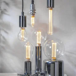 E27 Tubural Dimbar 2.3W 1800K 70lm Klar LED-Lampa