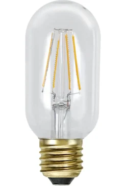 E27 Tubural Dimbar 1.6W 2100K 140lm Klar LED-Lampa