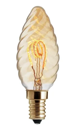 E14 UNI-FLEX Vr.Kron Gold Dimbar 3W