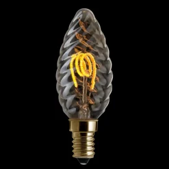 E14 UNI-FLEX Vr.Kron Klar Dimbar 3W