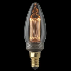 E14 UNI-K Kron Klar Dimbar 2,3W 1800K 70lm