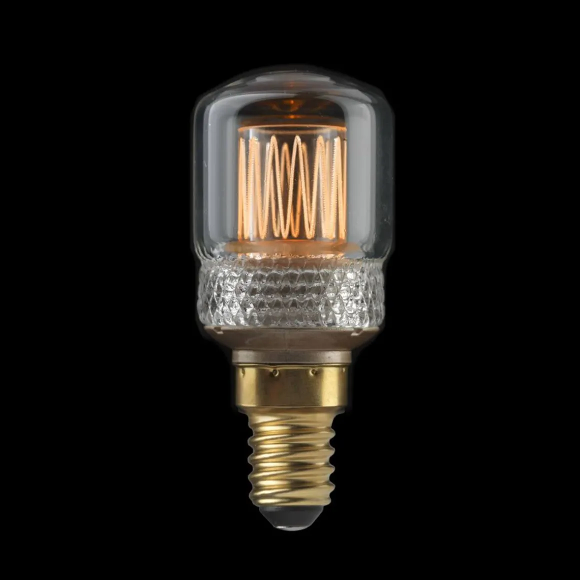 E14 UNI-K Päron Klar 1800K 2,3W 70lm Dimbar