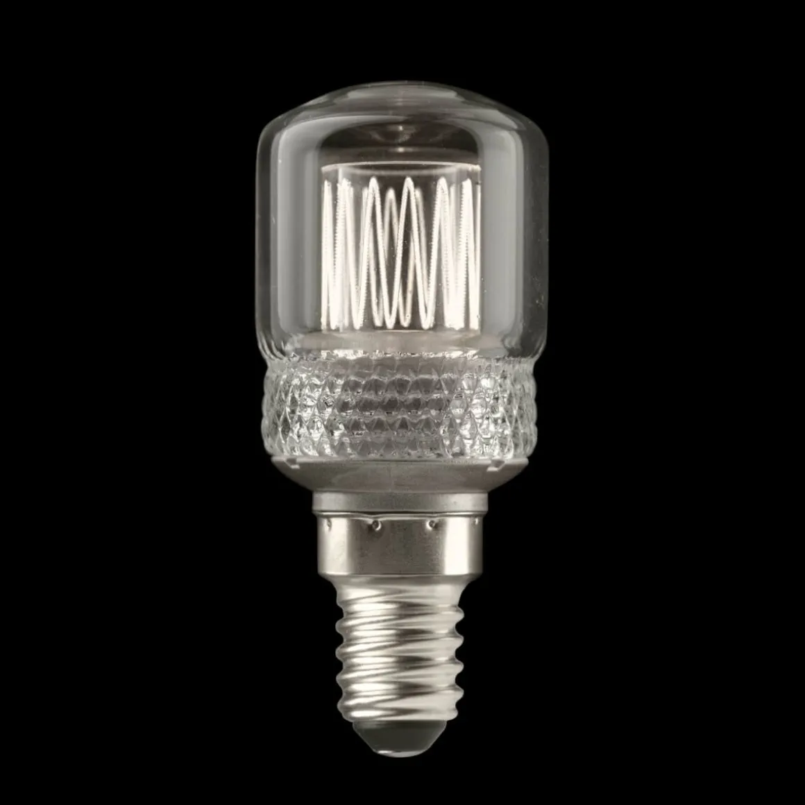 E14 UNI-K Päron Klar 3000K 1W 40lm Dimbar