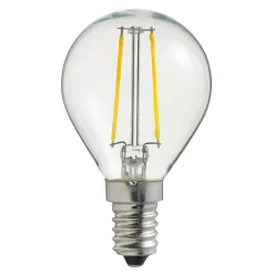 E14 UNI-LEDISON Klot Klar 1W 2200K 110lm