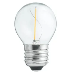 E27 UNI-LEDISON Klot Klar 1W 2700K 120lm