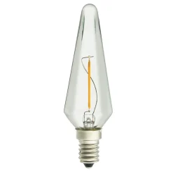 E14 UNI-LEDISON Kron Prisma Klar 1W 2700K 100lm LED-Lampa