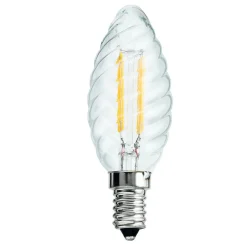 E14 UNI-LEDISON Kron Vriden Dimbar Klar 4W 2700K 360lm LED-Lampa