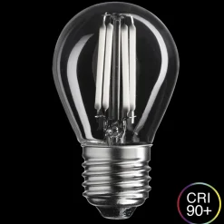 E27 UNI-WHITE Klot 0,8W 2700K 45lm Dimbar