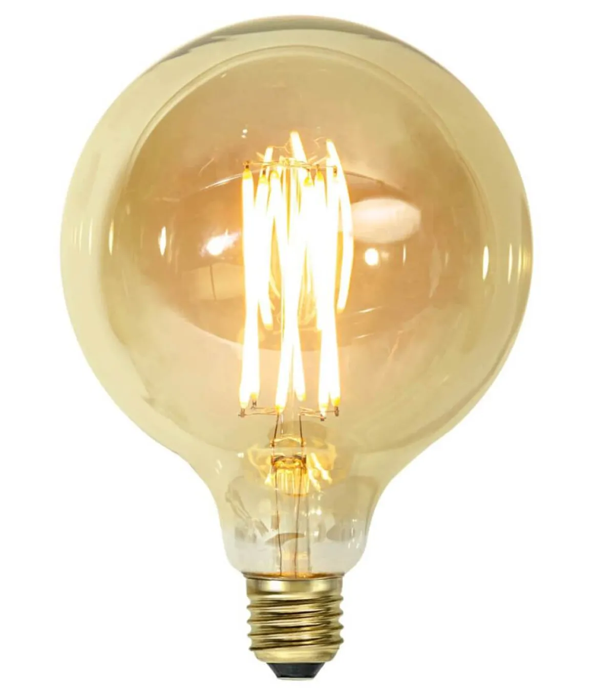 E27 Vintage Gold Glob125 3.7W 1800K 240lm LED-Lampa
