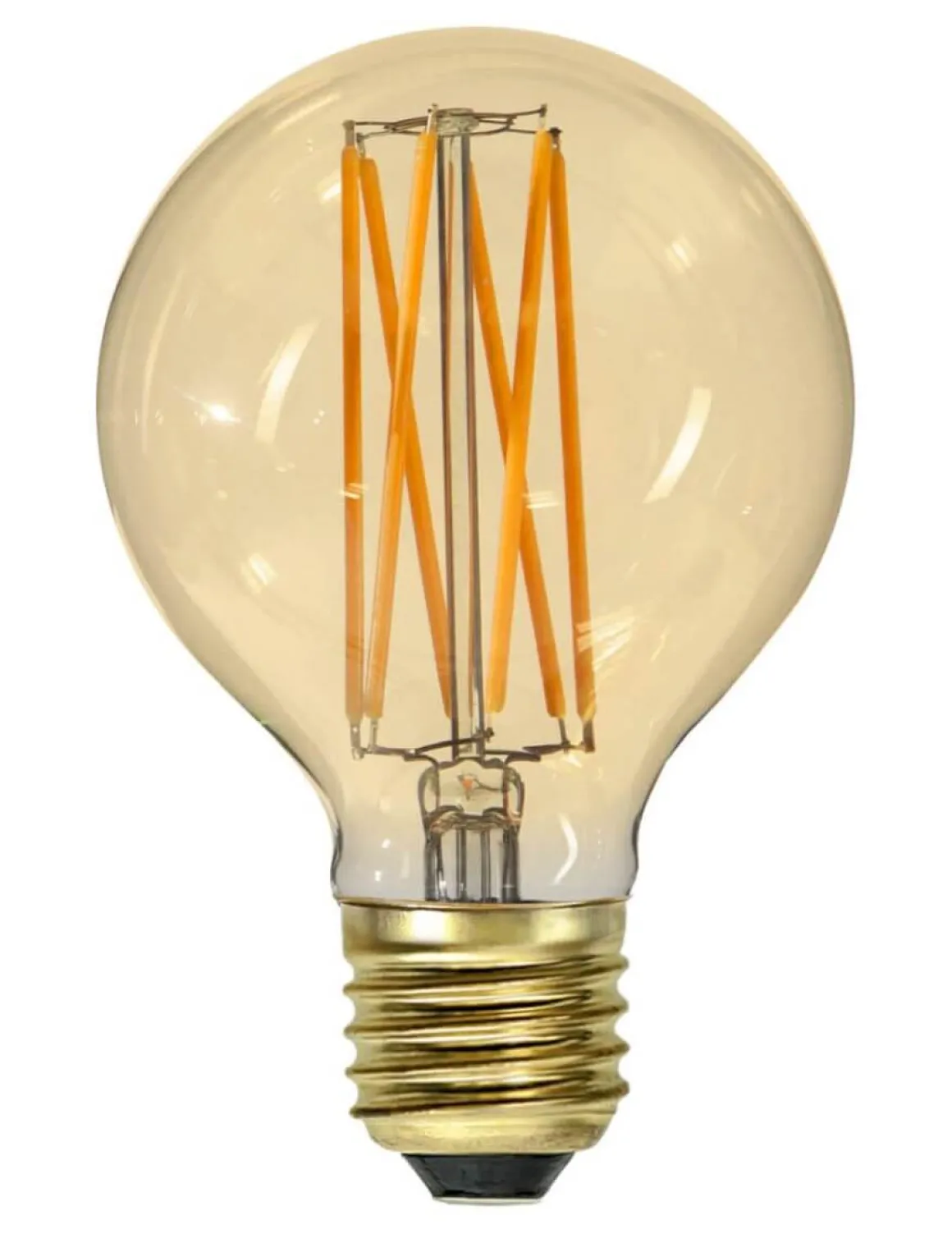 E27 Vintage Gold Glob80 3.7W 1800K 240lm LED-Lampa