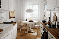 EBBA Taklampa 50cm Vit