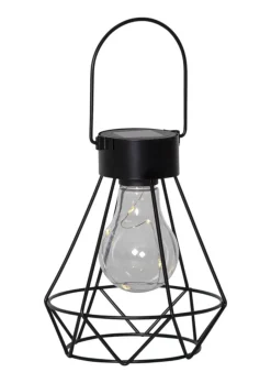 EDDY Solcellsdekoration 15,5cm Svart IP44