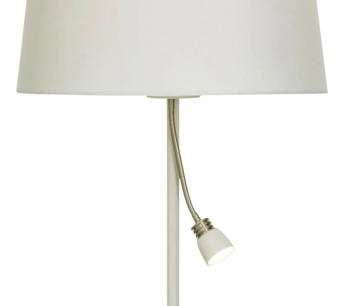 EKETORP Golvlampa LED 145cm Vit/Stål